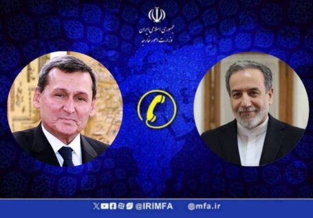 گفتگوی تلفنی وزرای امور خارجه جمهوری اسلامی ایران و ترکمنستان