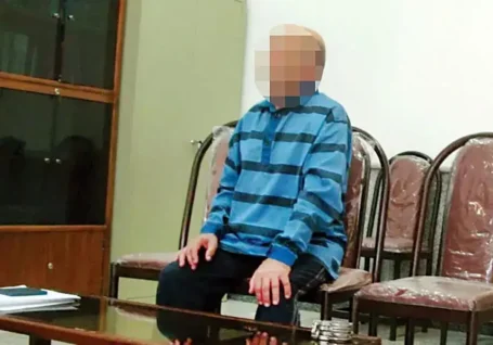 یک ساعت گریه شوهرِ قاتل کنار جسد همسرش