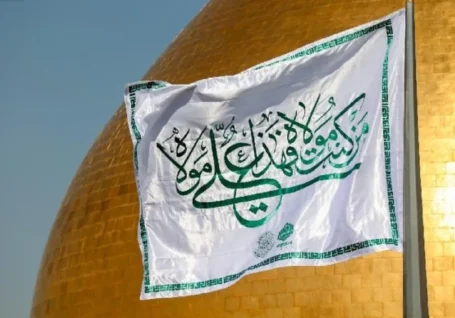 ویدئو| گل آرایی حرم امیرالمؤمنین(ع) در عید غدیرخم
