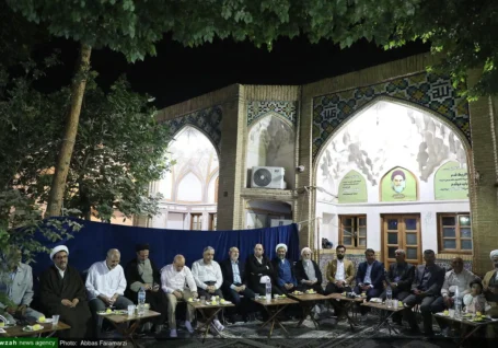 ازدواج طلبه در مدرسه علمیه جهانگیرخان قم همزمان با عید قربان