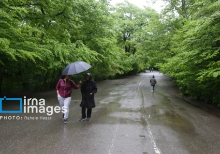 رگبار باران و رعد و برق در استان های شمالی و شمال غرب کشور