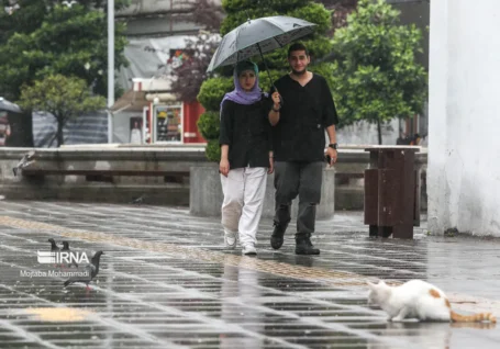 رگبار باران در شمال غرب و شمال شرق کشور