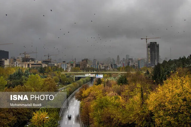 رگبار باران و وزش باد شدید در نقاط مختلف کشور