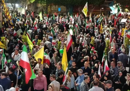نود و پنجمین حماسه اقتدار مردم خمین در بیعت با رهبر معظم انقلاب