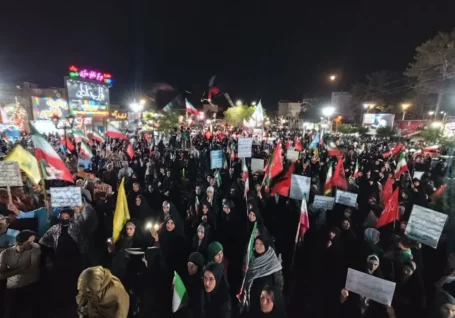 نود و هفتمین شب تجلی وحدت و اقتدار مردم ولایی شازند