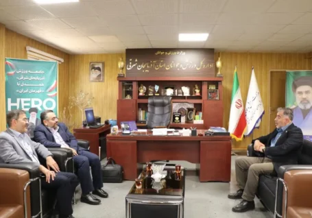 حضور مشاور وزیر ورزش و جوانان در استان آذربایجان شرقی