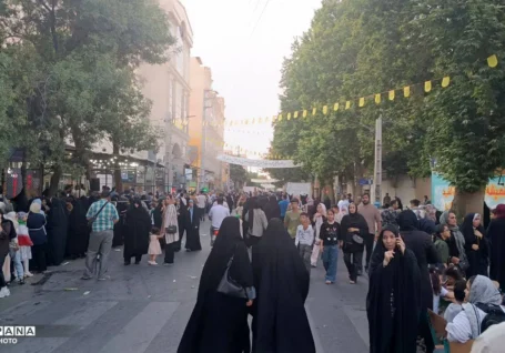 جشن ولایت در خیابانی که به نام غدیر نام گرفت