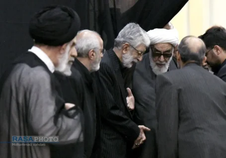 مجلس یادبود رهبر شهید انقلاب و شهدای خانواده امام در حرم عبدالعظیم