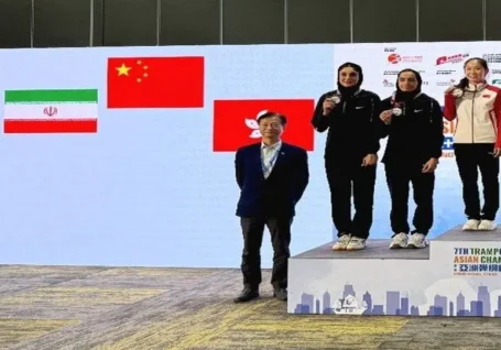 کسب نخستین مدال بین المللی بانوان ژیمناست ایران پس از انقلاب اسلامی