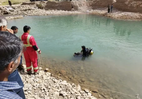 غرق شدن ۵ نفر در سد خاکی کمیجان